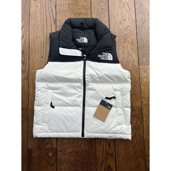 The North Face Women's 96 Retro Nuptse Vest Gardenia White Medium